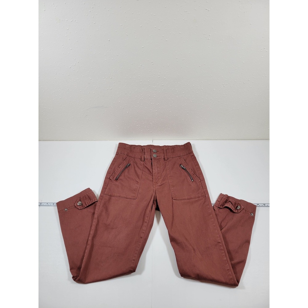 Kut from the Kloth Pants Womens 6 Rust Excellent High Rise‎ Ankle Straight Leg